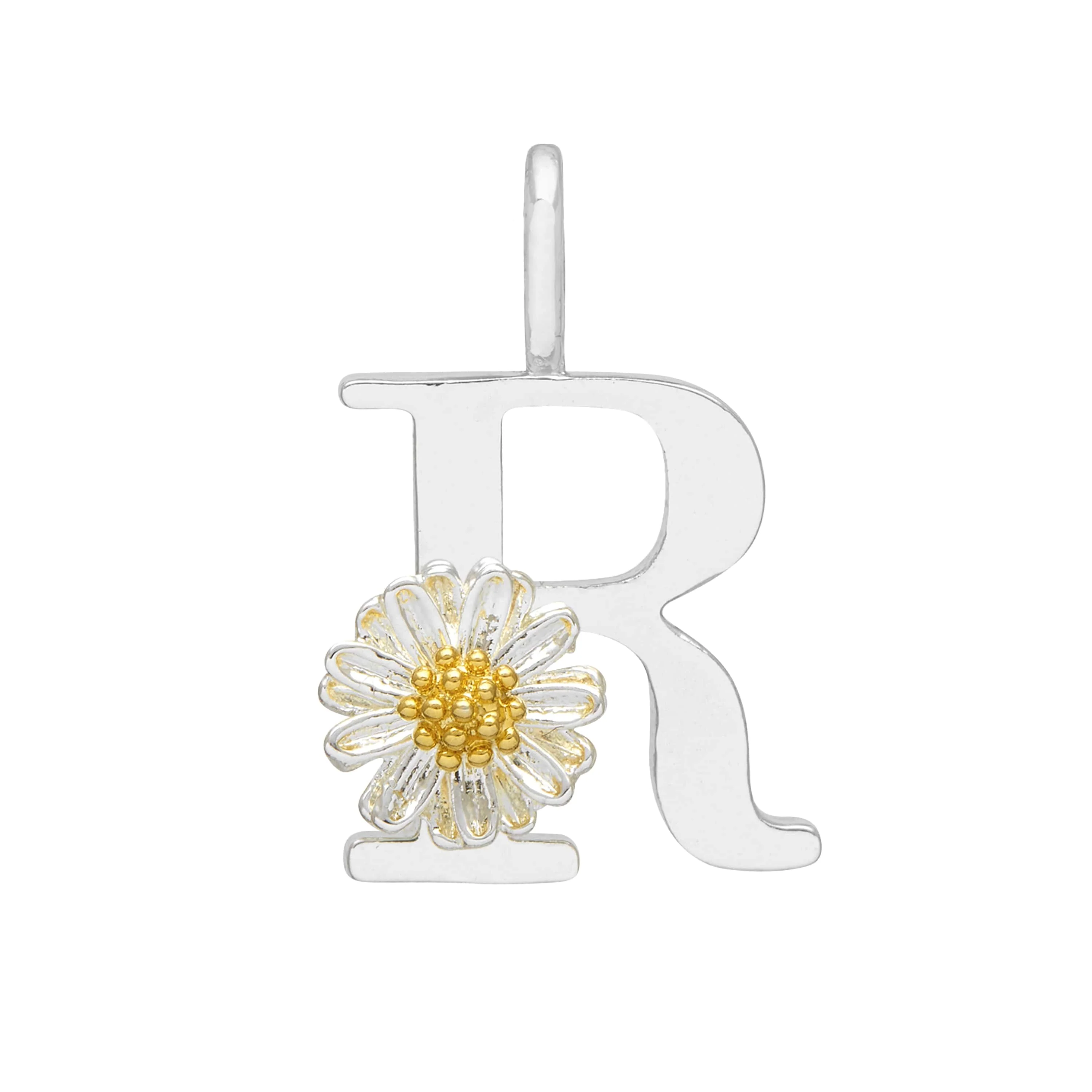 Wildflower Initial Charm - Image 4