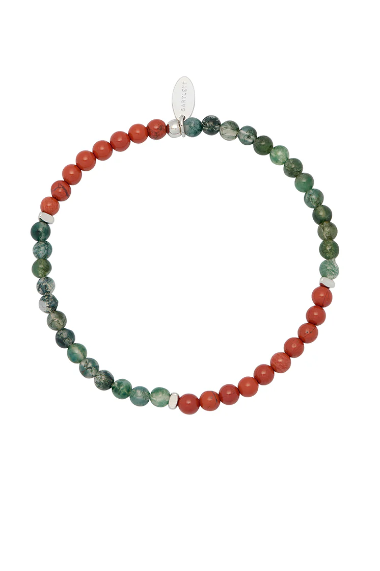 Men's Gemstone Beaded Bracelet - Image 3