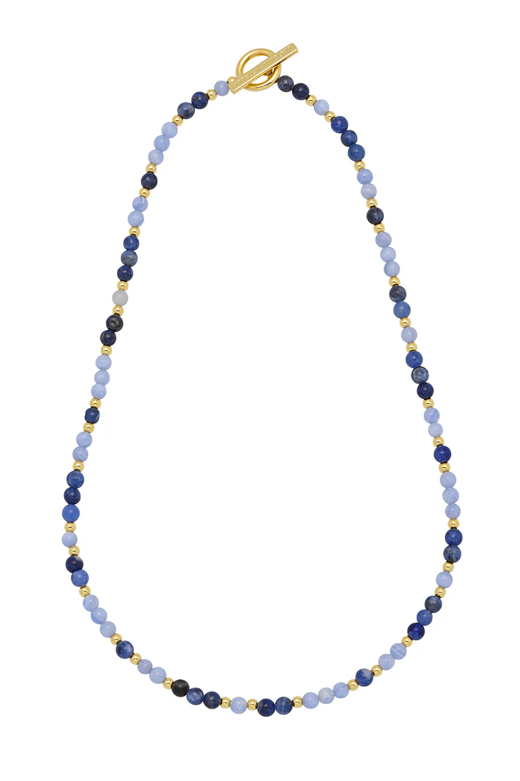 T-Bar Beaded Necklace - Image 3