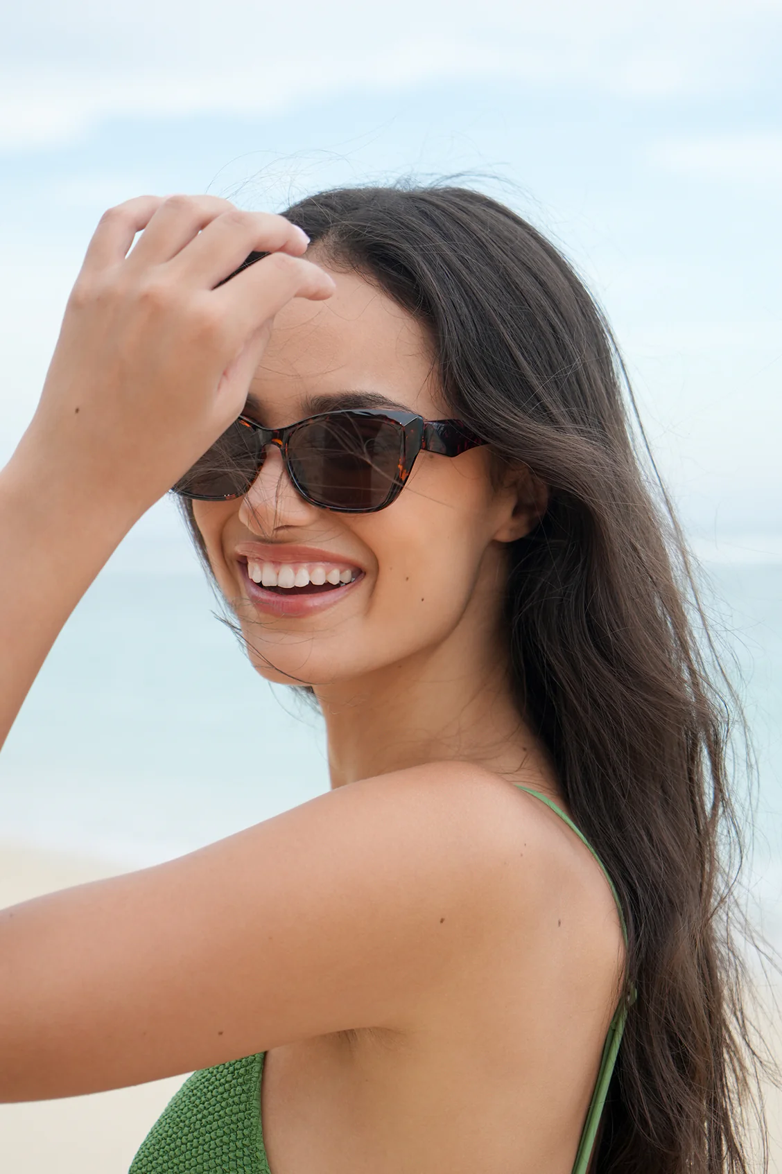 Sydney Tortoiseshell Cat-Eye Women’s Sunglasses - Image 5