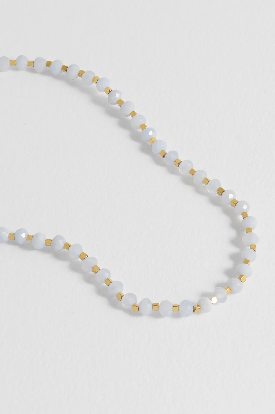 Wellness Blue Lace Agate Amelia Gemstone Necklace - Image 6