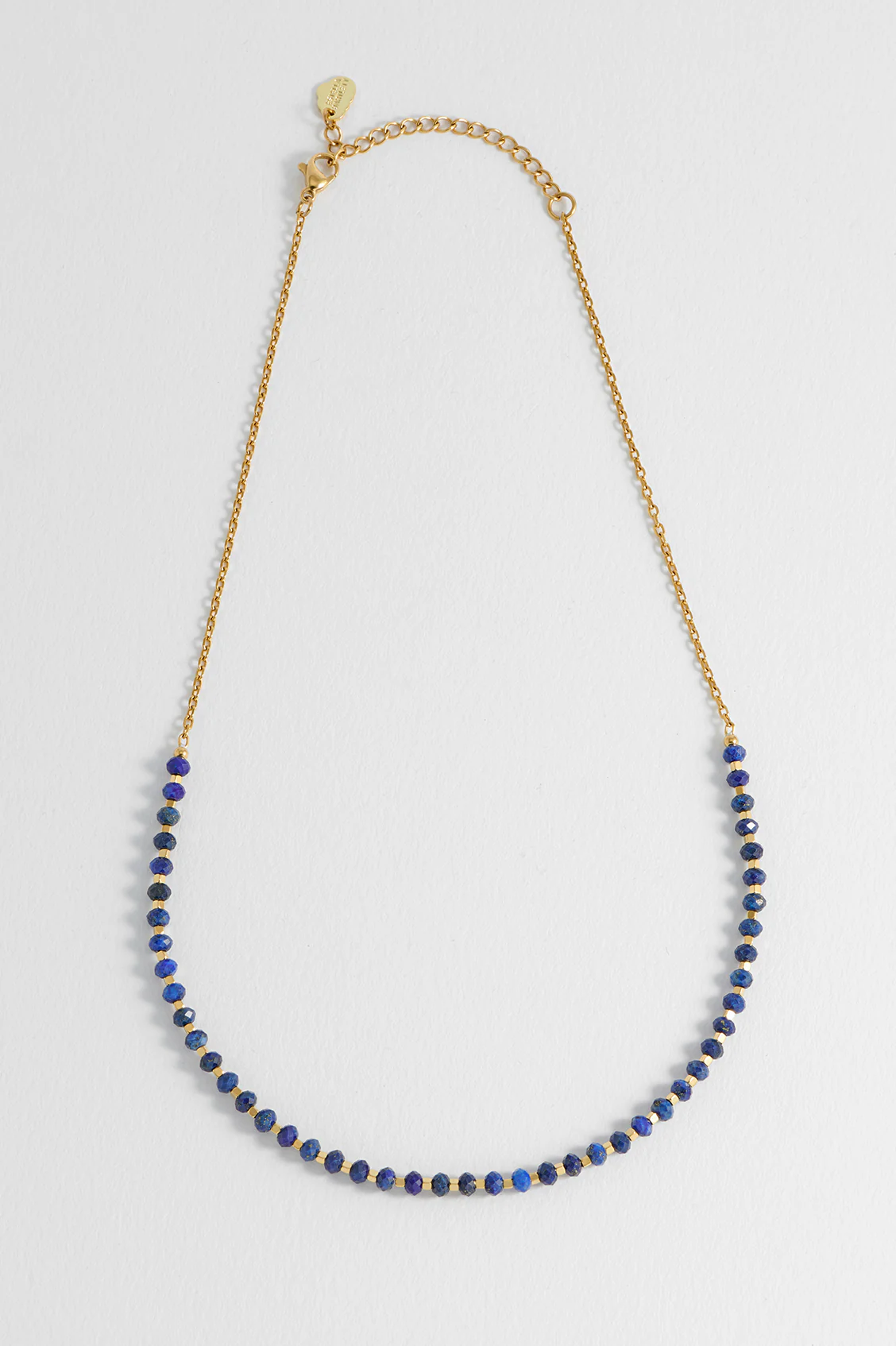Wellness Lapis Lazuli Amelia Gemstone Necklace