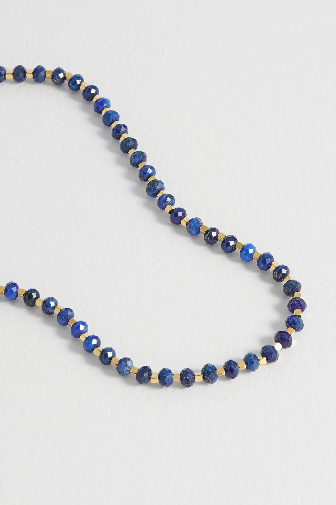 Wellness Lapis Lazuli Amelia Gemstone Necklace - Image 4