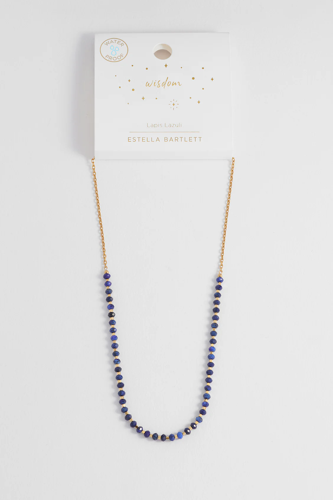Wellness Lapis Lazuli Amelia Gemstone Necklace - Image 5