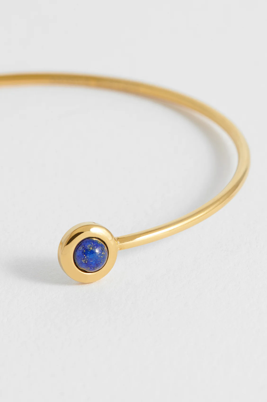 Wellness Lapis Lazuli Open Bangle - Image 5