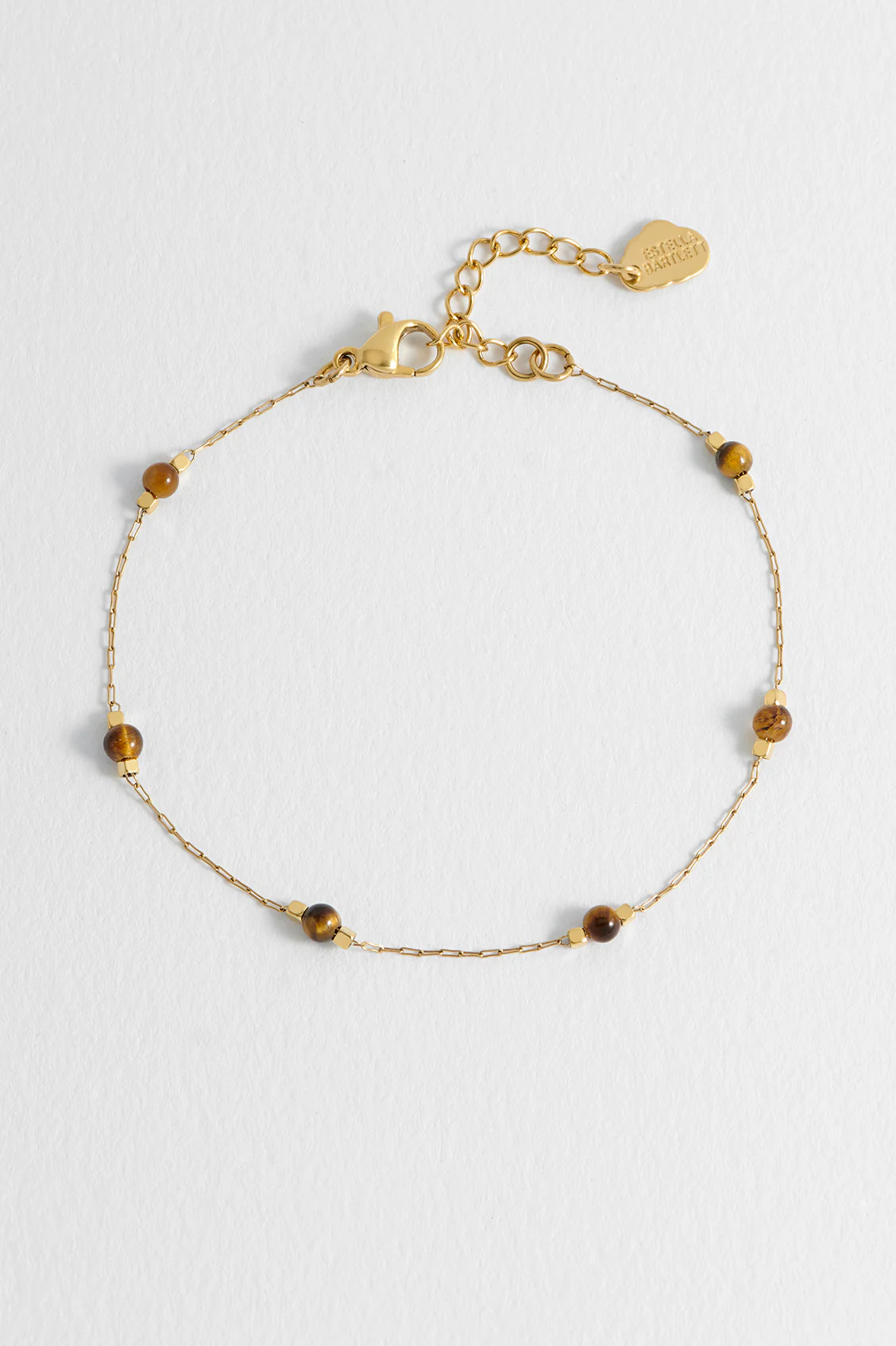 Wellness Tiger's Eye Beaded Chain Bracelet - Image 4