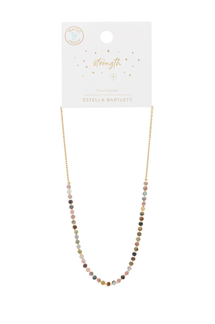 Wellness Tourmaline Amelia Gemstone Necklace - Image 5