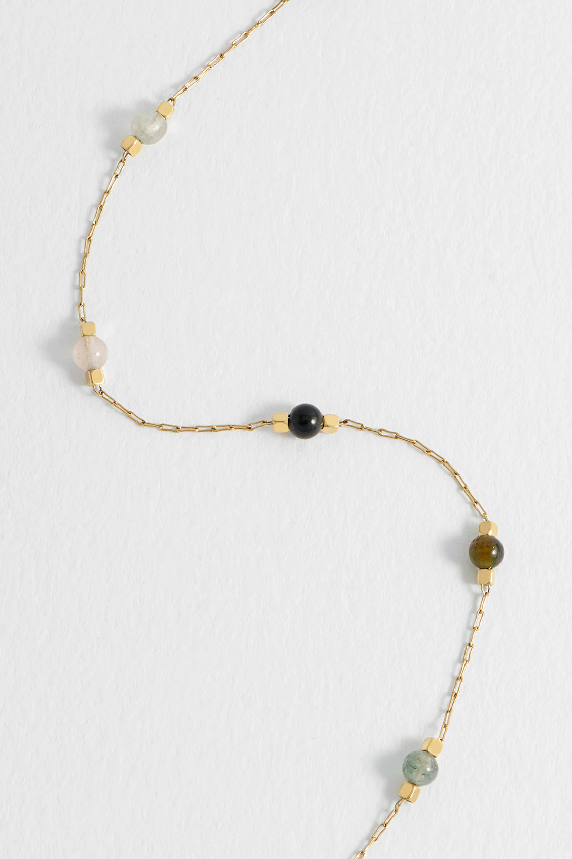 Wellness Tourmaline Beaded Chain Bracelet - Image 5