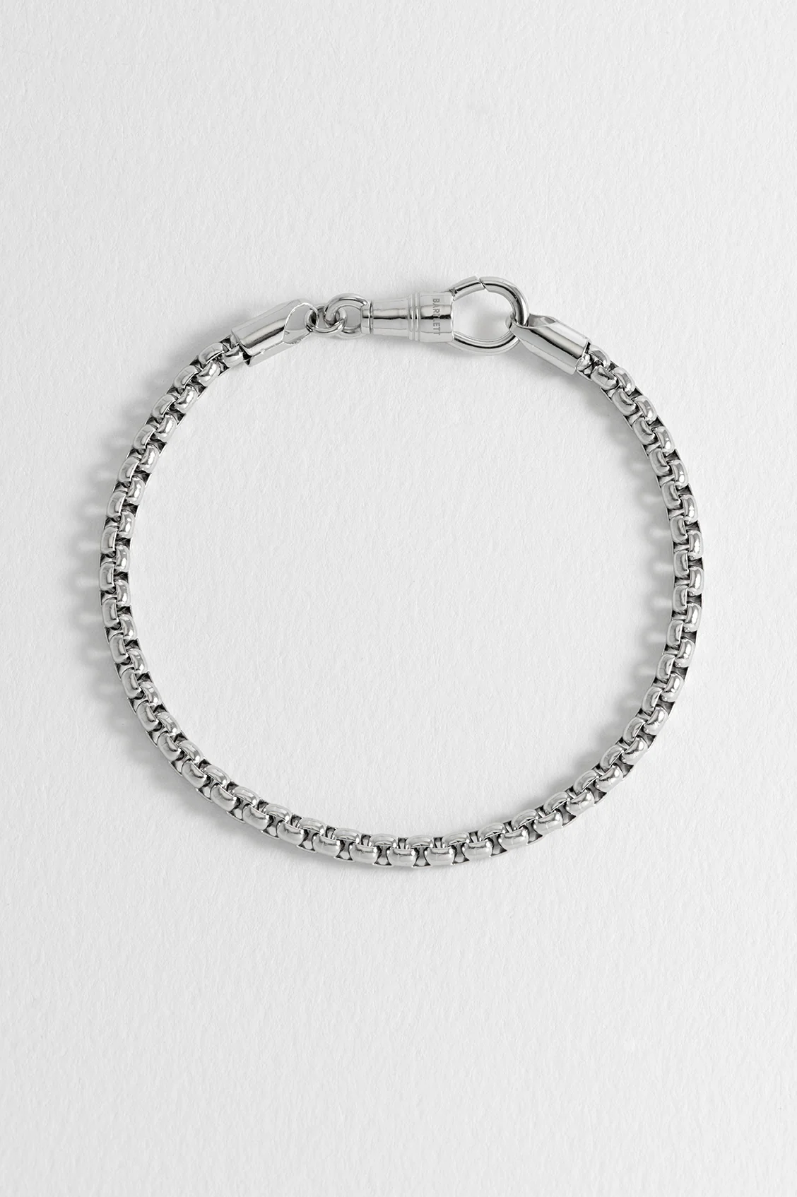 Men's Chunky Rounded Box Chain Bracelet