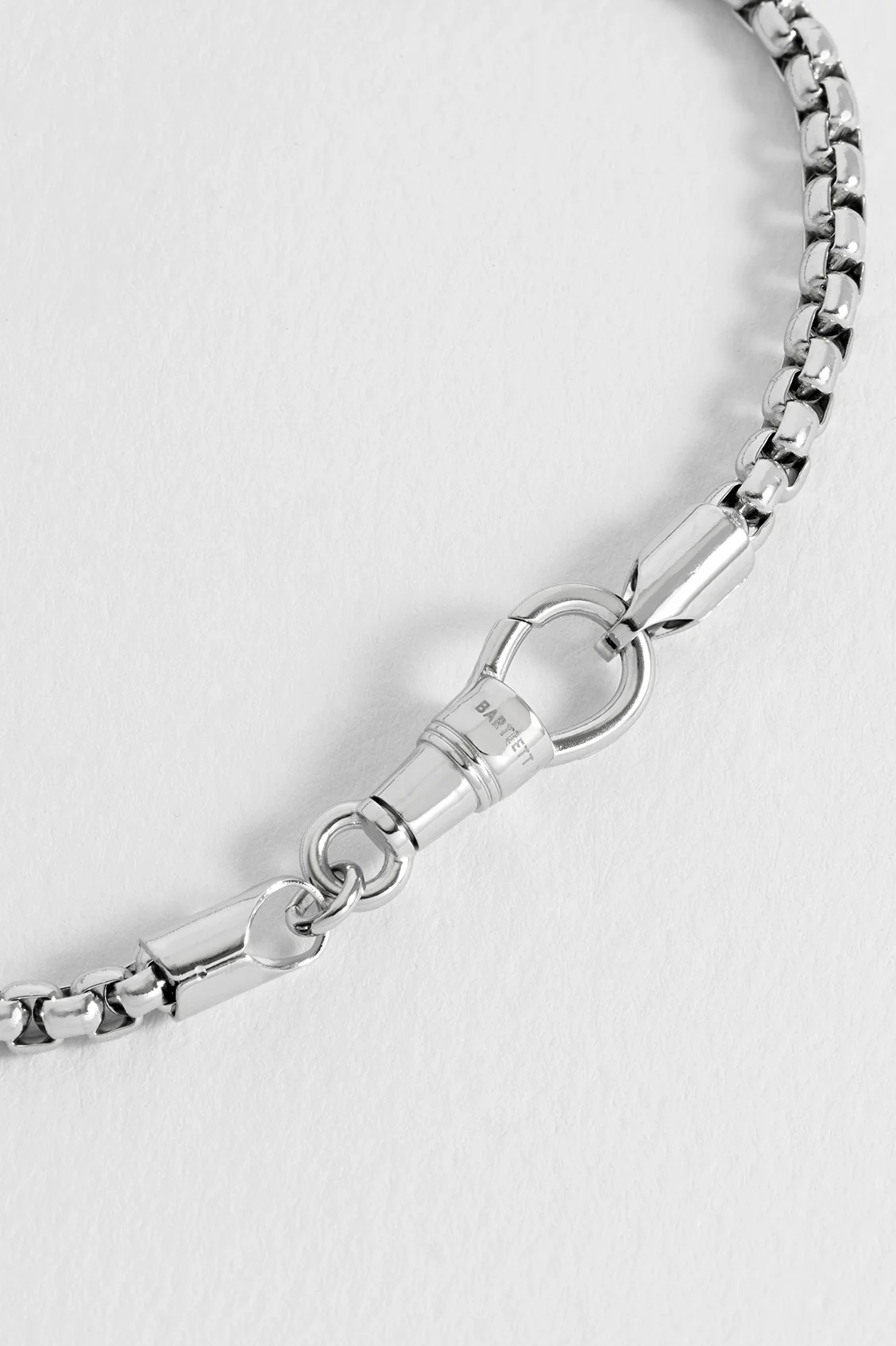 Men's Chunky Rounded Box Chain Bracelet - Image 5
