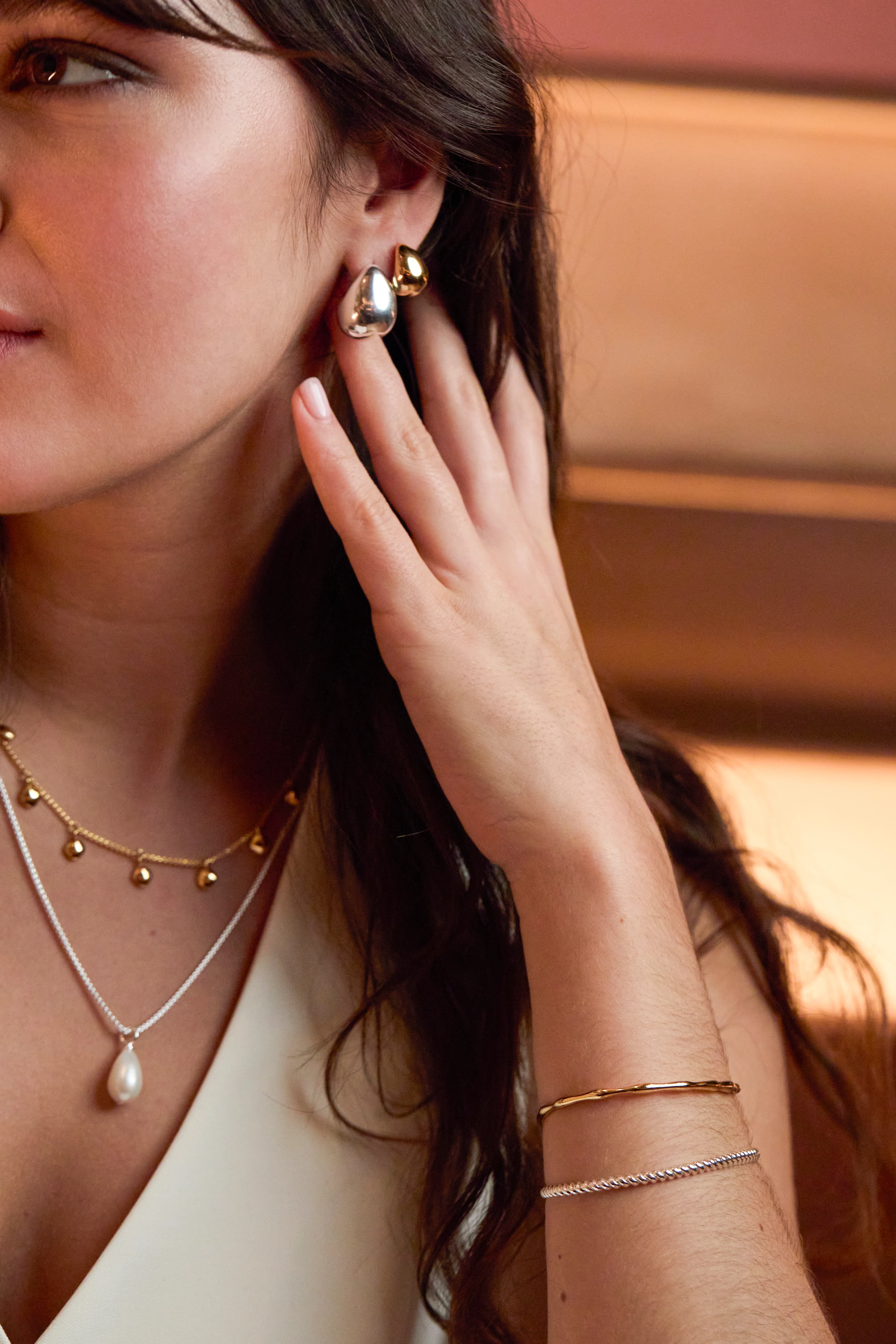 Mini Teardrop Earrings - Image 7