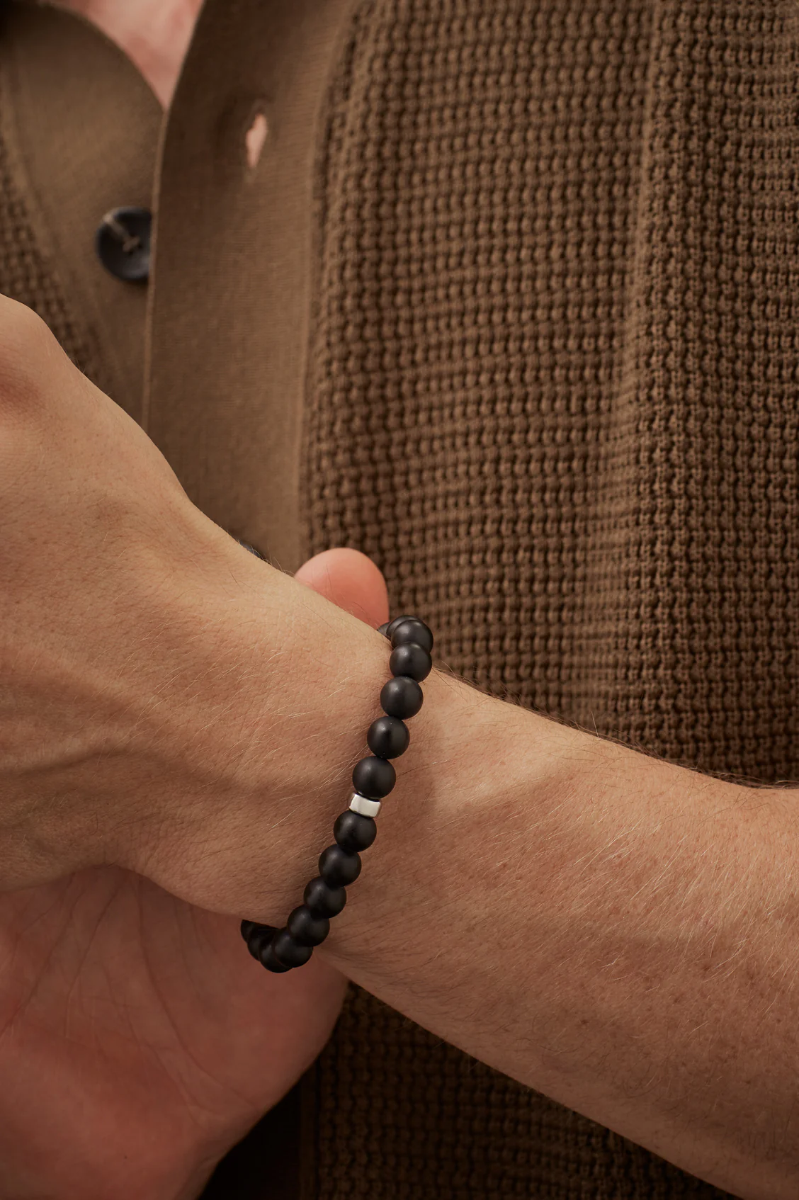 Men's Black Onyx Bracelet - Image 6