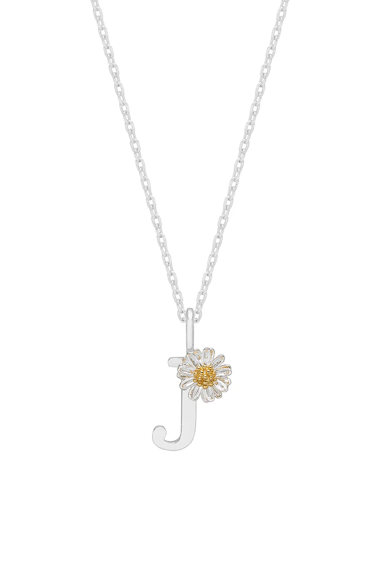 Wildflower Initial Pendant - Image 3